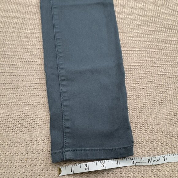 Maurices Womens Size S-R Slim Fit Pants Slate Blue Small Trouser Pockets Stretch - Picture 11 of 12